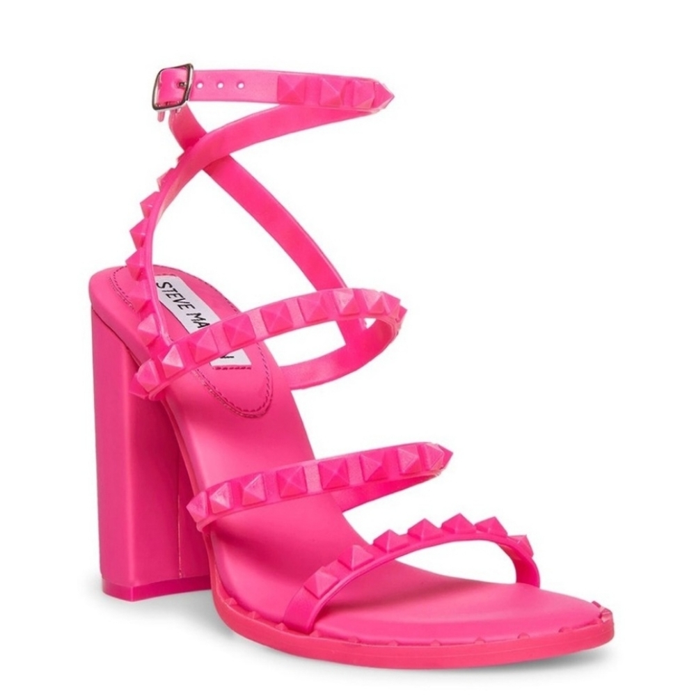 Steve Madden Cellini Pink Sandals Size 6